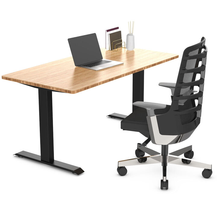 Desky Zero Bamboo Office Desk