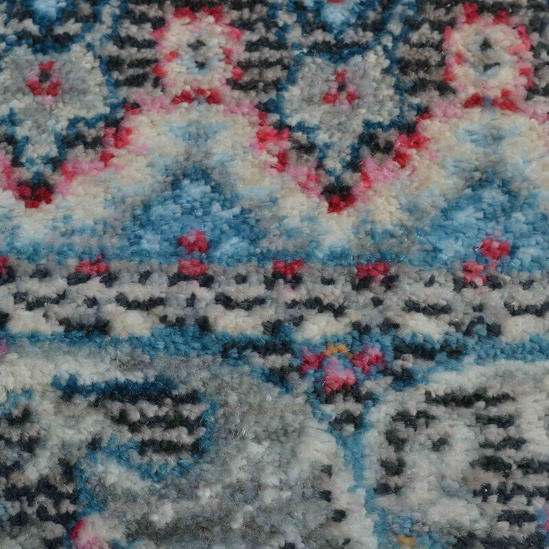 RUGSOTIC CARPETS MACHINE MADE POLYESTER AREA RUGS  - Rectangle Shape, Classic Oriental Traditional  Design, Low Pile Machine Made Area Rugs (M00106) image number 6