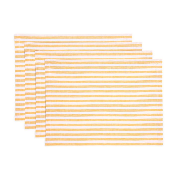 Linen Placemats - Amalfi Stripe (Set of 4)