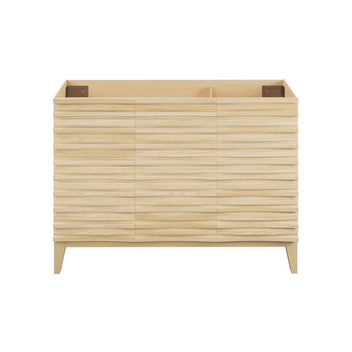 Cascade 48 in. Bathroom Vanity with 3-Hole Ceramic Sink Top