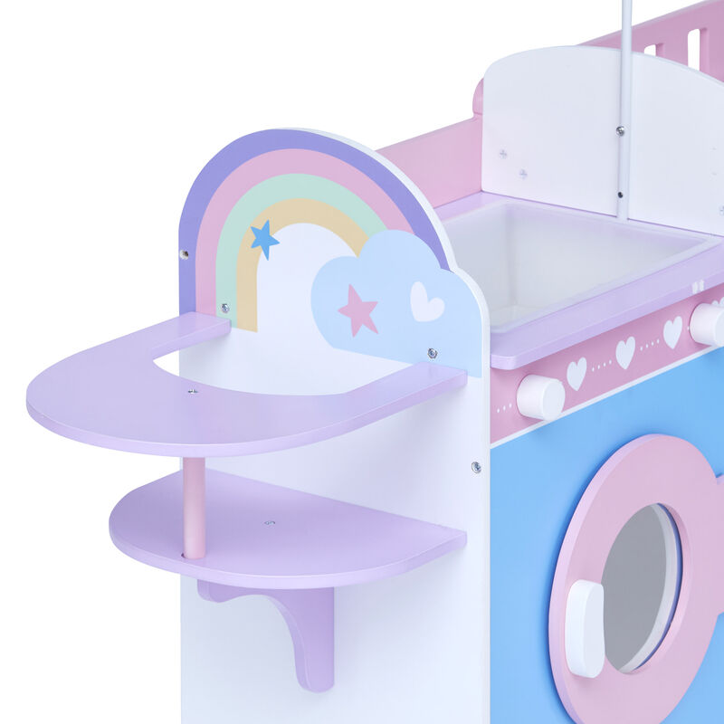 Olivia's Little World 6-in-1 Baby Doll Changing Station, Pink/Purple image number 5