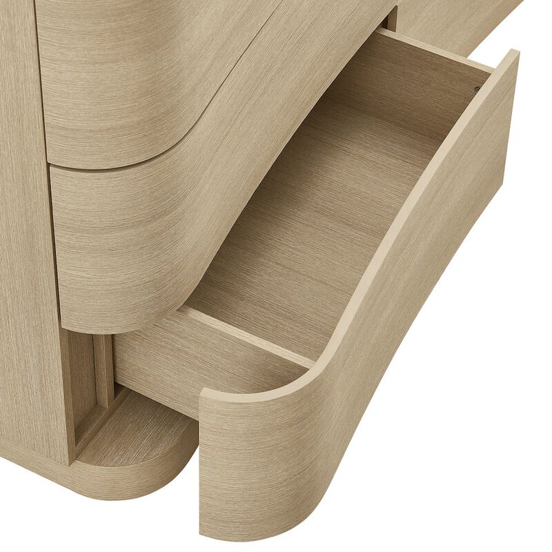 Mirae 6-Drawer Curved Dresser image number 6