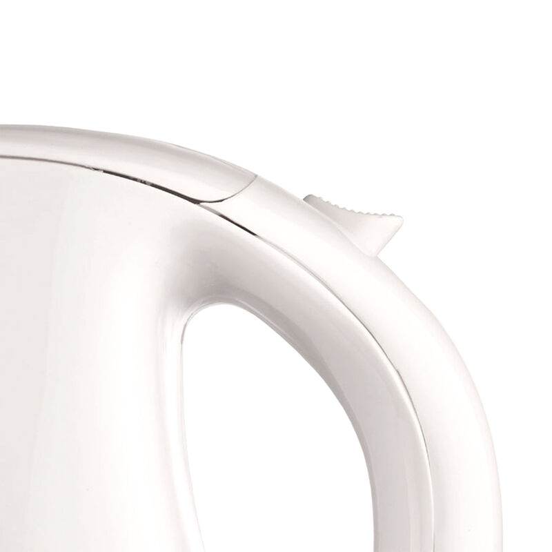 Brentwood 1.0 Liter Cordless Plastic Tea Kettle in White