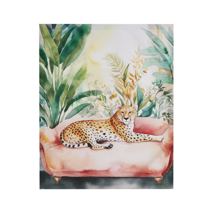 Gracie Mills Gloria Jungle Animal Canvas Wall Art