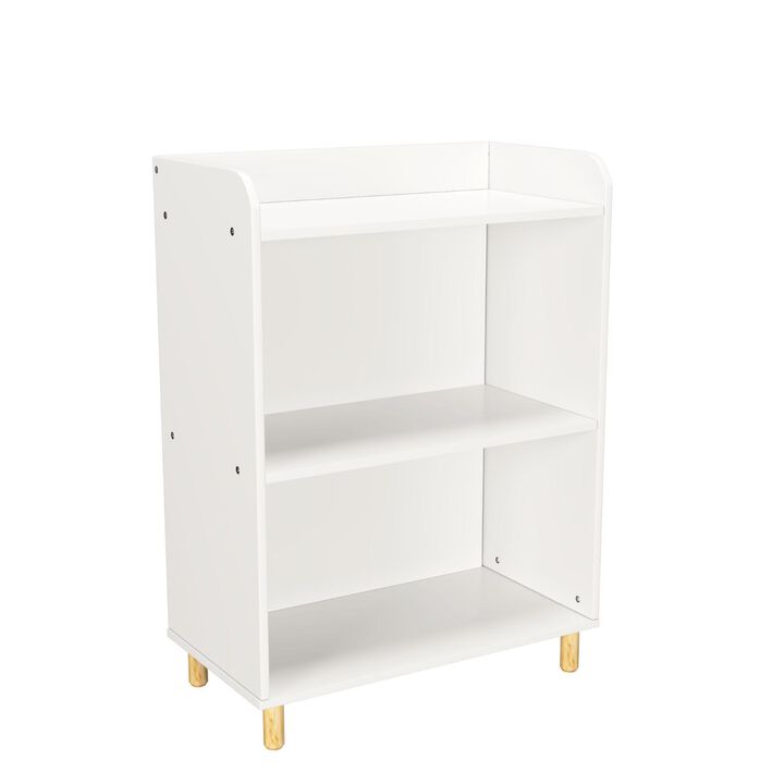 Hivvago 3Tier Kid's Bookcase Book Display Shelf and Cabinet Organizer