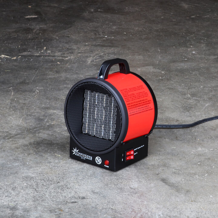 Sunnydaze 750W/1500W Ceramic Portable Electric Space Heater