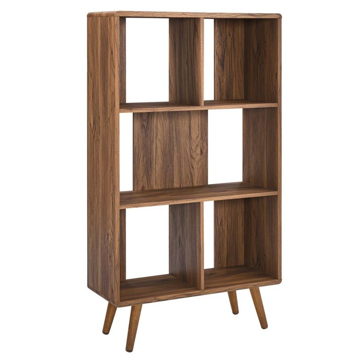 Transmit 31" Wood Bookcase-Benzara