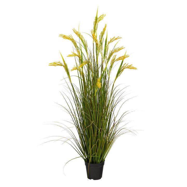 Nearly Natural 3.5-in Wheat Grain Artificial Plant