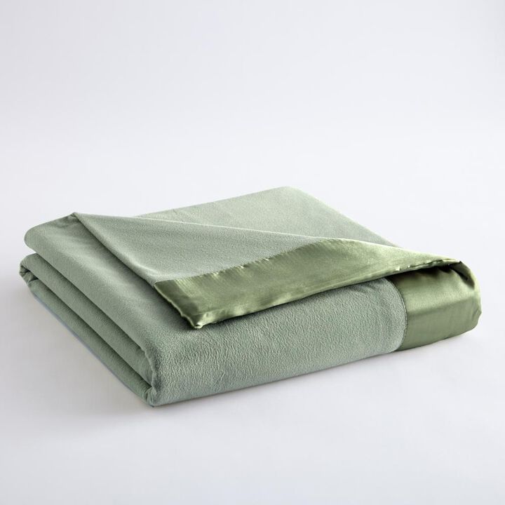 Micro Flannel All Seasons Lightweight Sheet Blanket, Twin