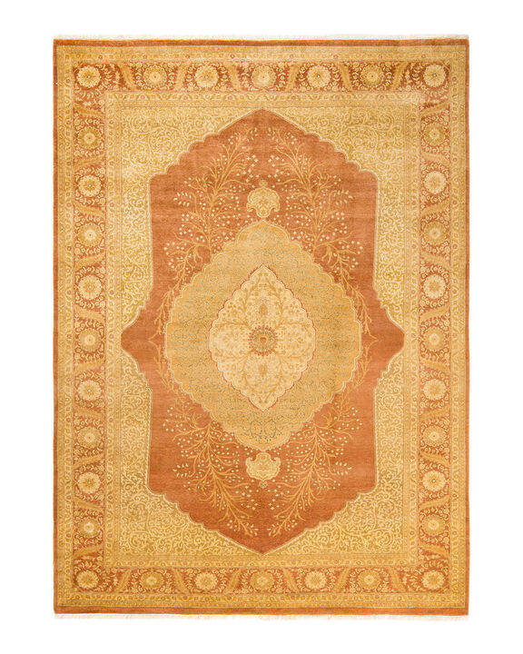 Mogul, One-of-a-Kind Hand-Knotted Area Rug  - Brown, 6' 5" x 8' 10"