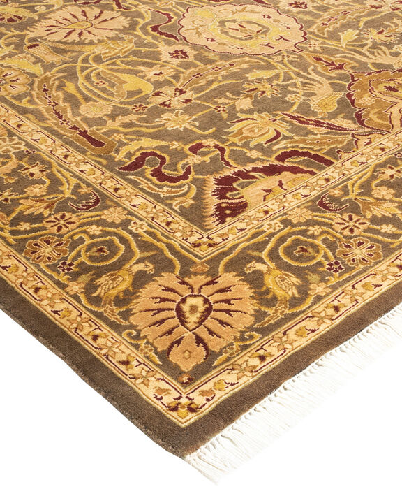 Mogul, One-of-a-Kind Hand-Knotted Area Rug  - Brown, 4' 7" x 7' 4"