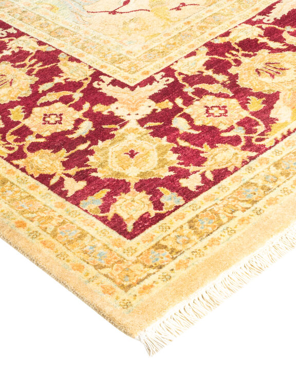 Mogul, One-of-a-Kind Hand-Knotted Area Rug  - Yellow, 8' 0" x 16' 10"