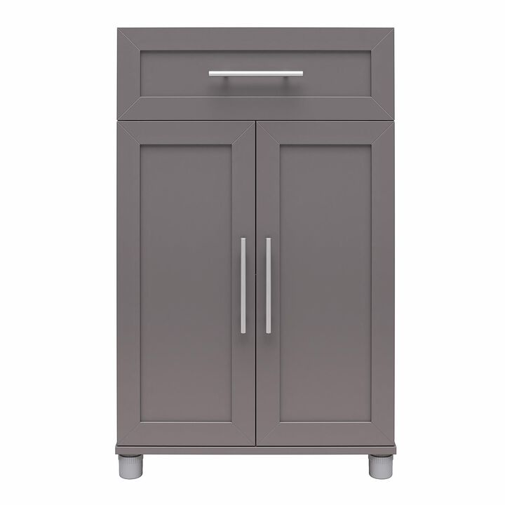 Camberly Framed 2 Door/1 Drawer Storage Cabinet