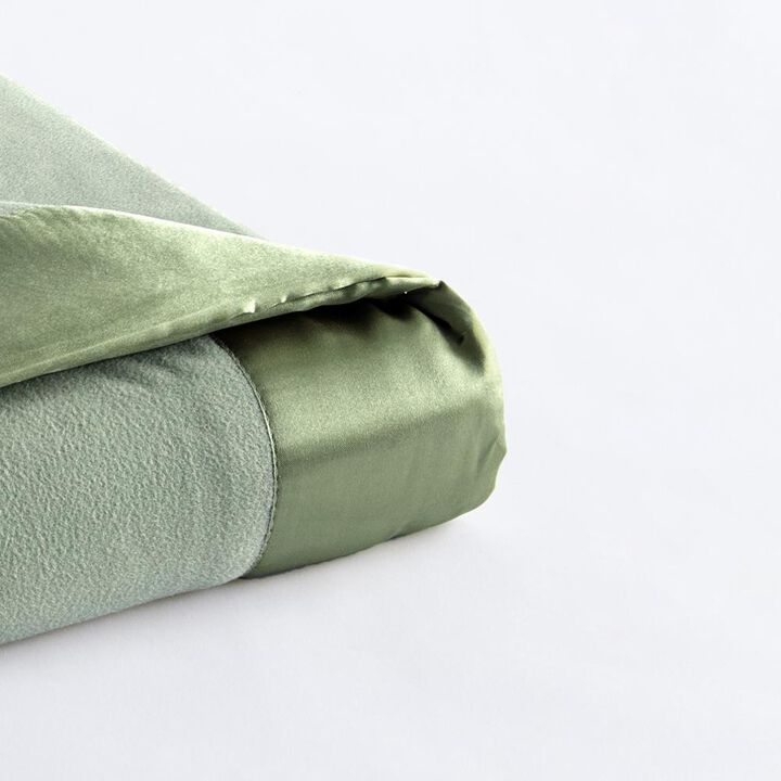 Micro Flannel All Seasons Lightweight Sheet Blanket, Twin