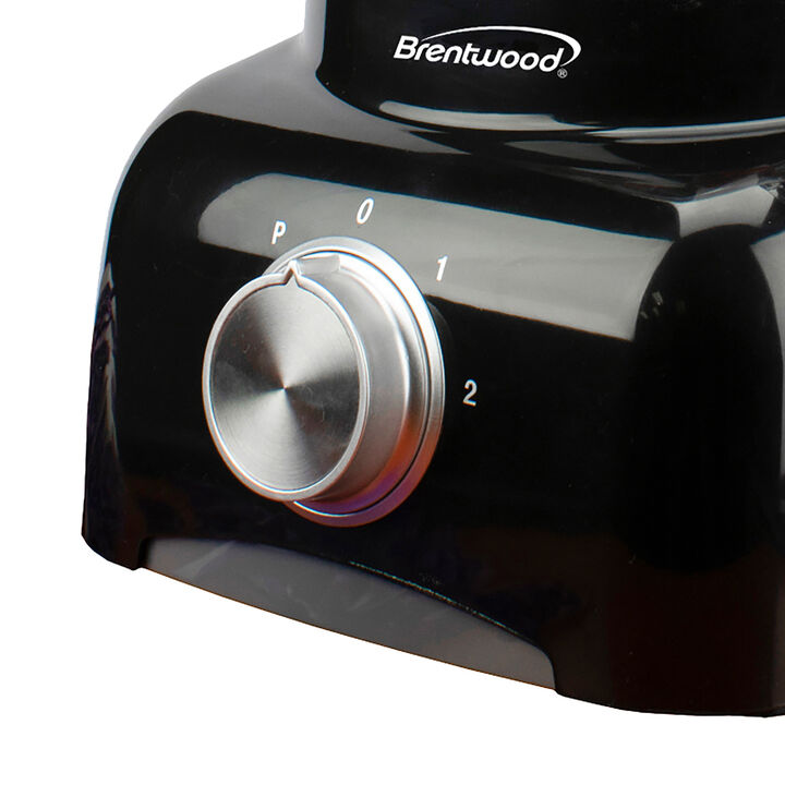 Brentwood 5 Cup Food Processor in Black