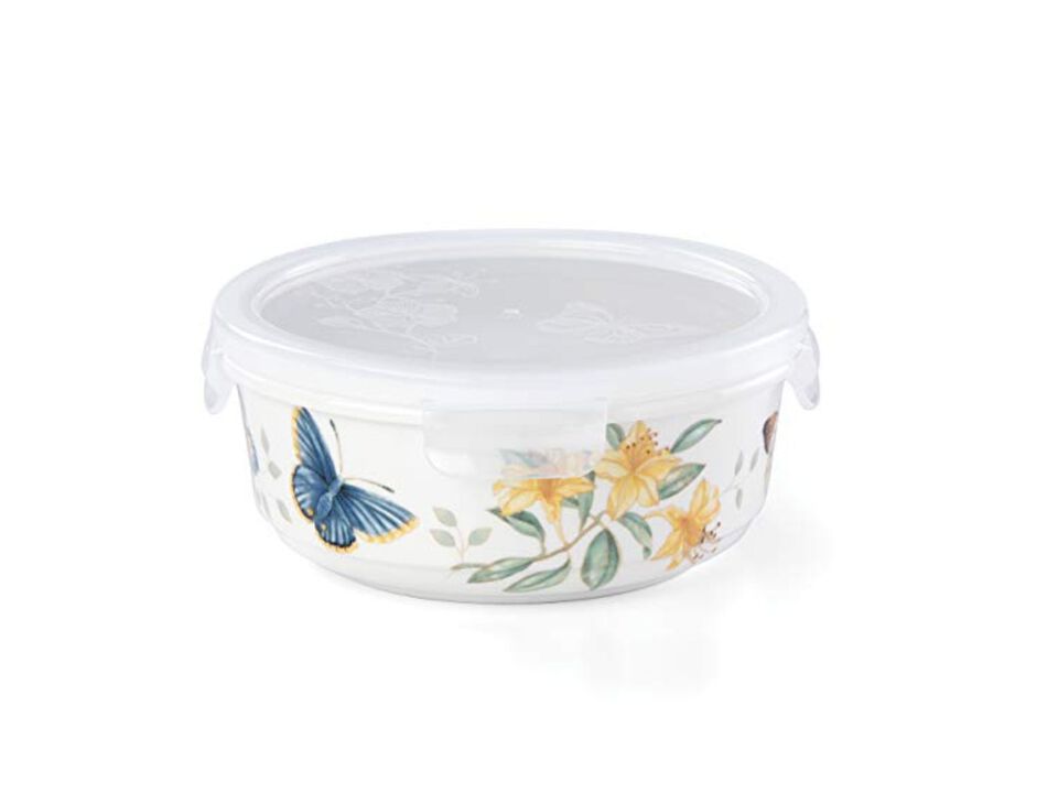 Lenox Butterfly Meadow Round Serve and Store, Large