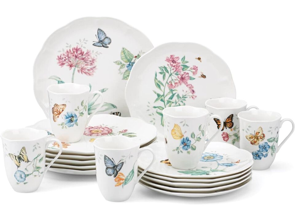 Lenox Butterfly Meadow Dinnerware Set of 18