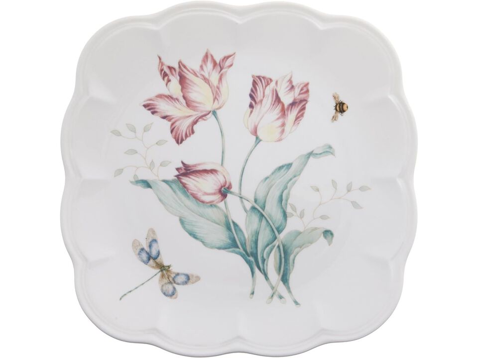 Lenox Butterfly Meadow Square Accent Plate