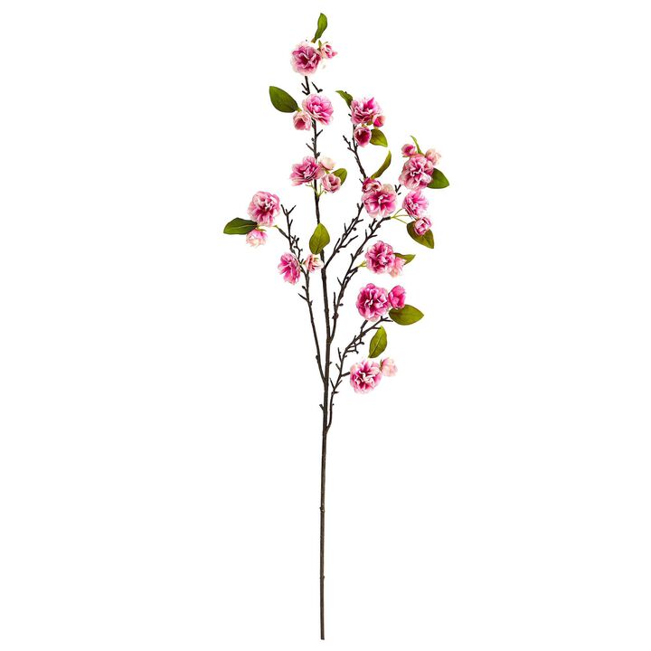 Nearly Natural 41-in Cherry Blossom Artificial Flower (Set of 3)