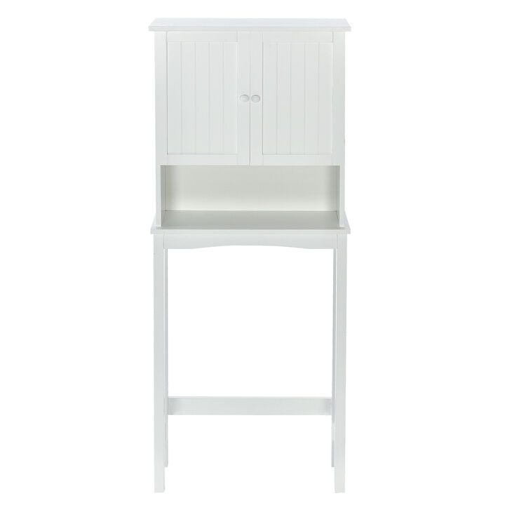 Merax Classical Over the Toilet Bathroom Storage Cabinet with Shelf