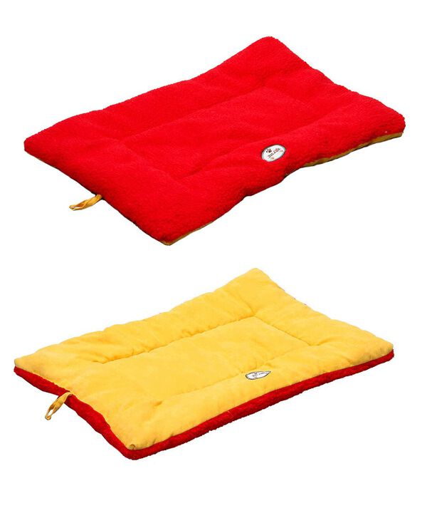 PetLife CentralPet Life Eco-Paw Reversible Dog Bed with Inner Poly-Fill - Machine Washable