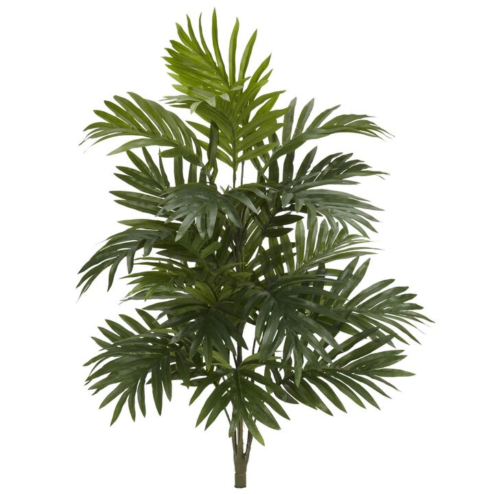 Nearly Natural 30-in Areca Palm Artificial Plant (Set of 3)
