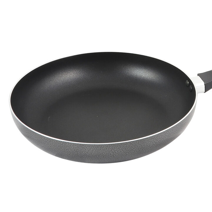 Oster Clairborne 12 Inch Aluminum Frying Pan in Charcoal Grey