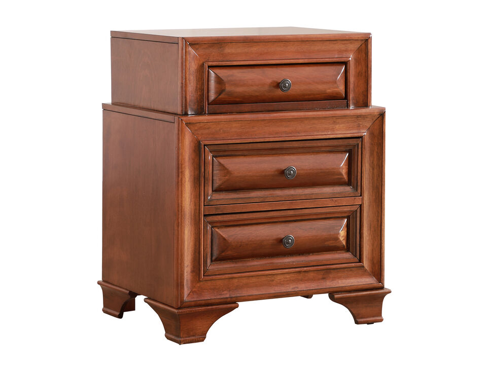LaVita 3-Drawer Nightstand (29 in. H x 17 in. W x 24 in. D)