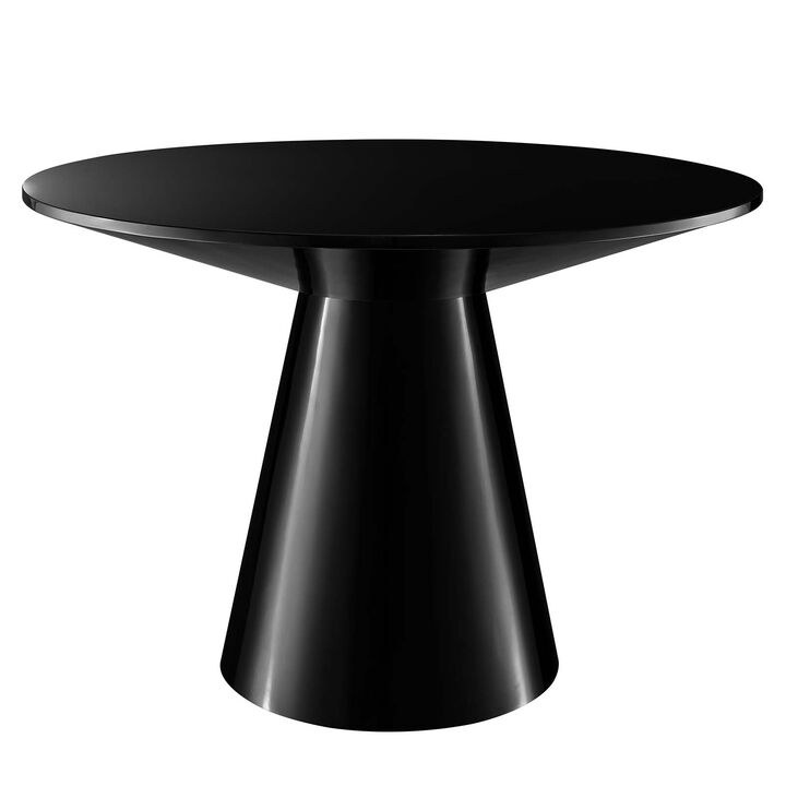 Modway - Provision 47" Round Dining Table Black