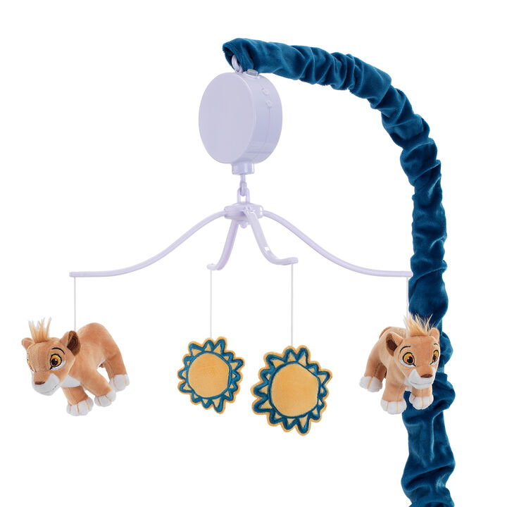Disney Baby Lion King Adventure Musical Baby Crib Mobile  by  Lambs & Ivy - Blue