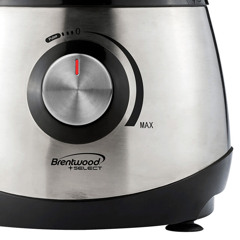 Brentwood Select 8-Cup Food Processor, Stainless Steel