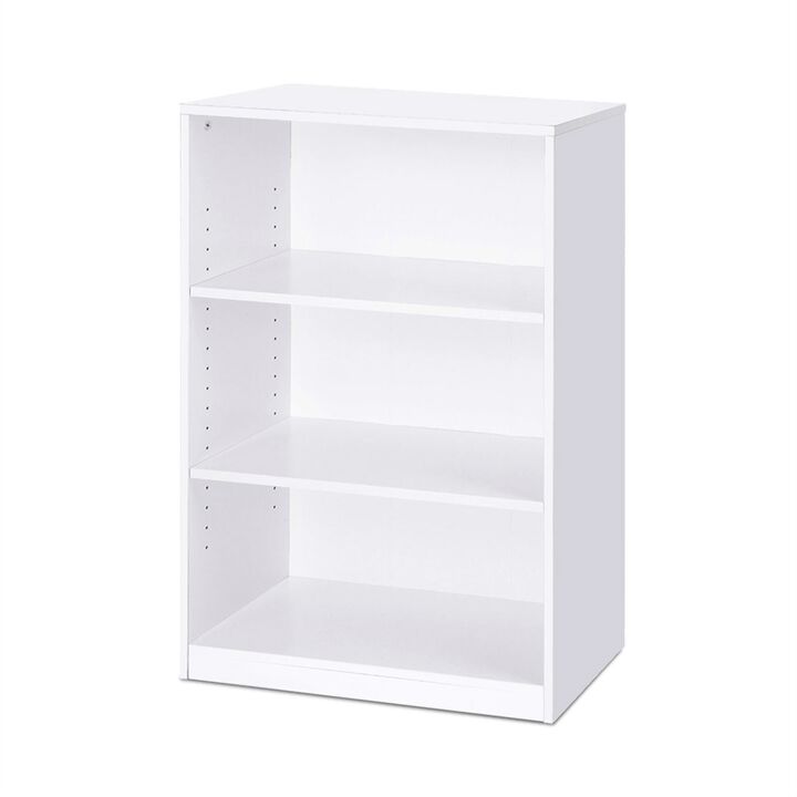 QuikFurn Modern 3-Tier Bookcase
