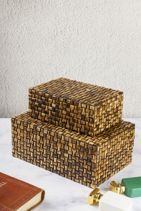 Nomad Decorative Boxes, Set of 2