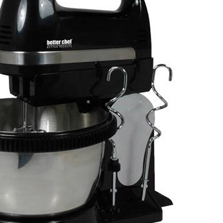 Better Chef 350-Watt Stand/Hand Mixer in Black