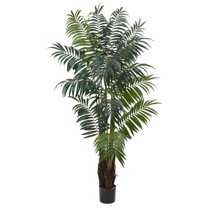 Nearly Natural 7.5-in  Bulb Areca Palm Tree x 16 w/566 Lvs.