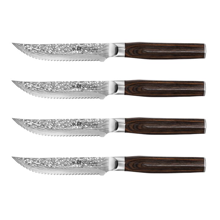 Damashiro® EMPEROR 4-Piece Steak Knife Set 12.5cm 5in