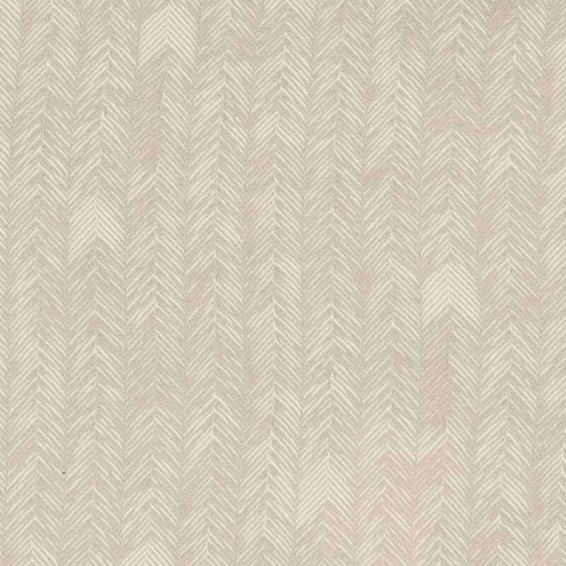 Zima Queen Size Cotton Duvet Cover, Woven French Herringbone Pattern, Beige-Benzara