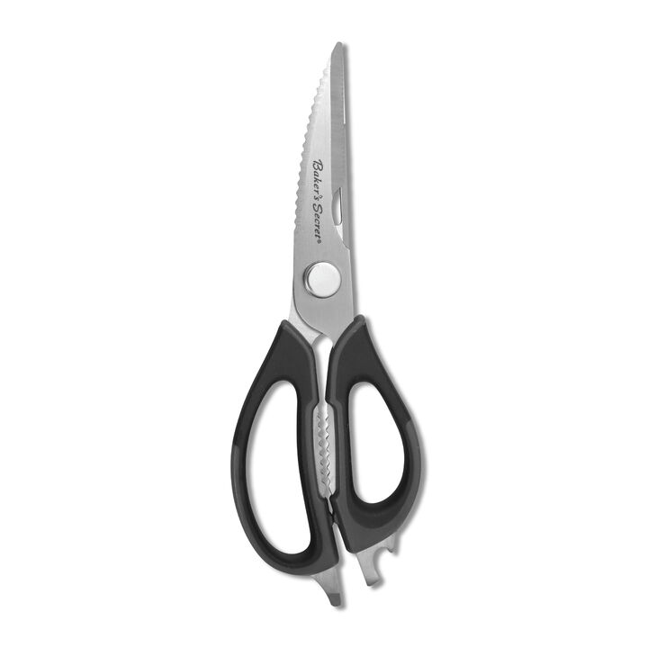 Baker's Secret Kitchen Scissors, Stainless Steel 8.5", Kitchen Essentials