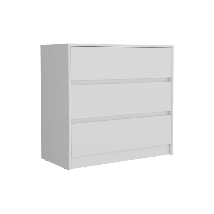 DEPOT E-SHOP Palmer 3 Drawers Dresser, Chest of Drawers