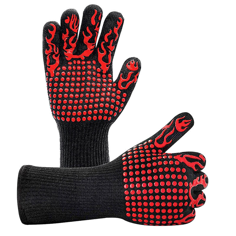 18 inch Extreme Heat Resistant Grill Gloves - 1 Pair