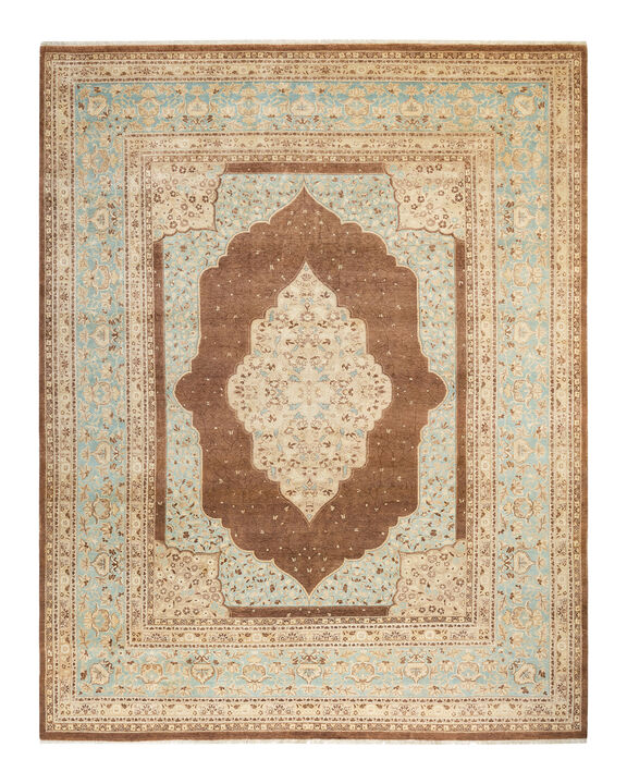 Mogul, One-of-a-Kind Hand-Knotted Area Rug  - Brown, 8' 0" x 10' 4"