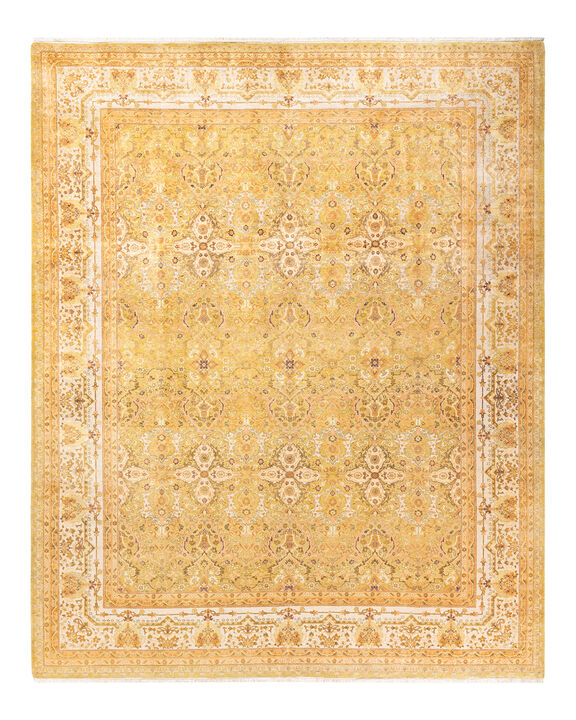 Mogul, One-of-a-Kind Hand-Knotted Area Rug  - Green, 8' 3" x 10' 3"