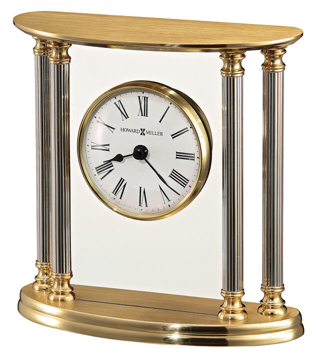 Howard Miller 645217 Howard Miller New Orleans Tabletop Clock 645217 Polished Brass