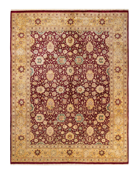 Mogul, One-of-a-Kind Hand-Knotted Area Rug  - Red, 7' 10" x 10' 3"