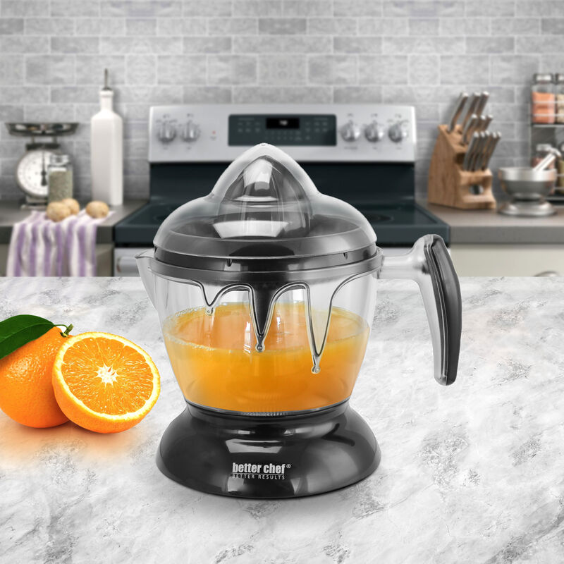 Better Chef 25 Ounce Electrical Citrus Juicer in Black