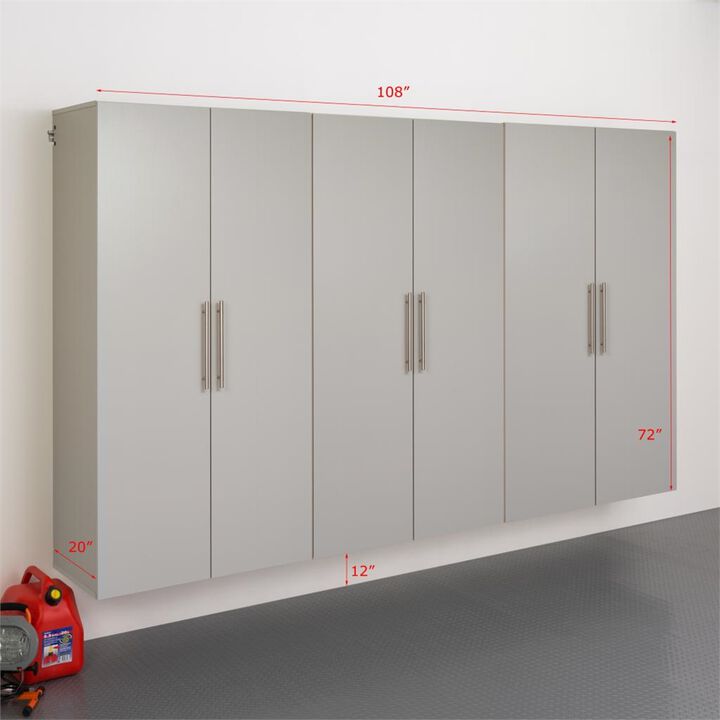 Prepac HangUps 108 Storage Cabinet Set E - 3pc