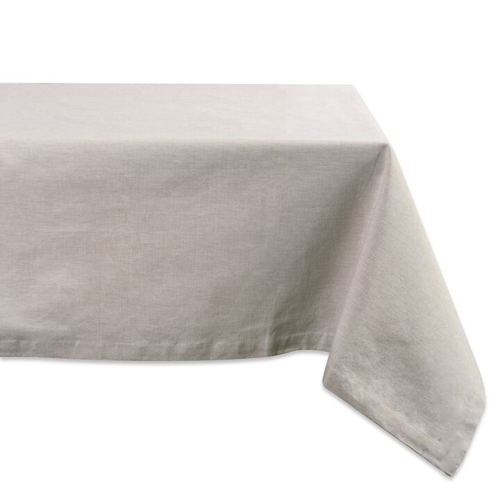Cream White Rectangular Tablecloth 60" x 120"