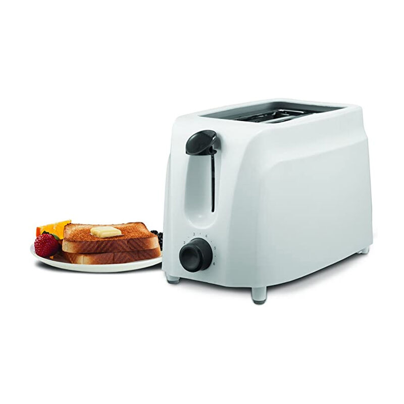 Brentwood 2 Slice Cool Touch Toaster in White
