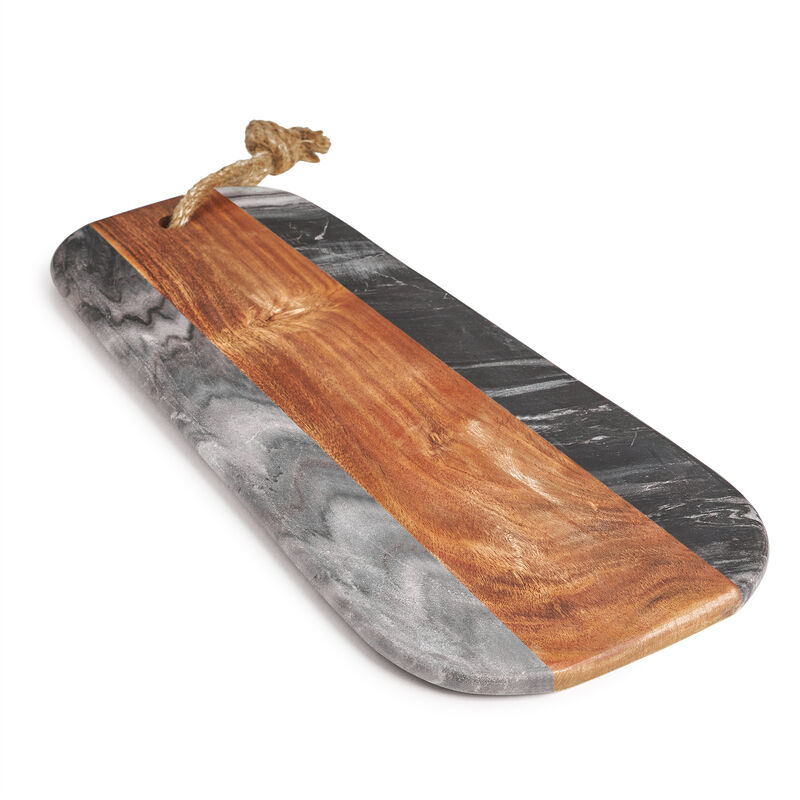 Sulguni Marble & Wood Cutting Board - Gray