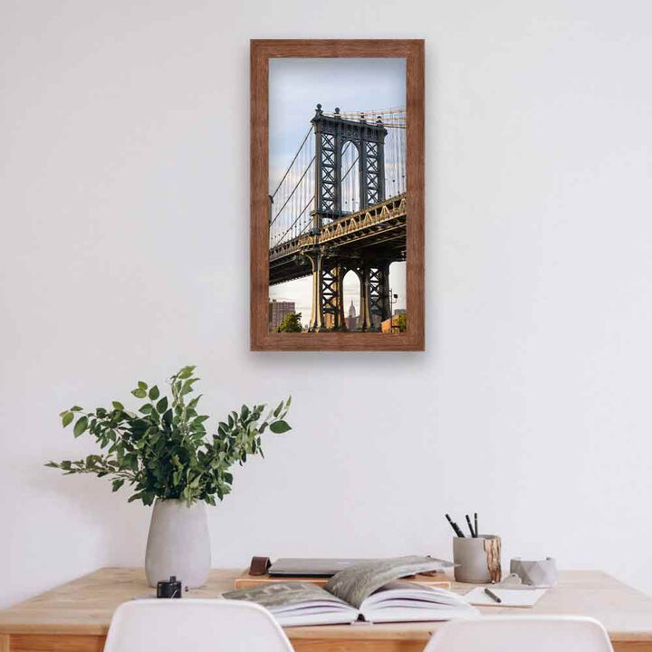 Barnwood Brown Panoramic Picture Frame